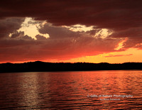 Georgetown Lake, MT Sunset - #1461