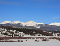 Pintlar Mtns in Winter - #0619