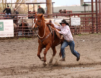 Dismount for Goat Tying - #0665