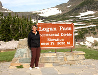 Bette on Logan Pass 1072